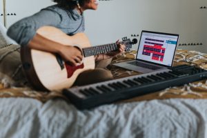 Photo Image: Piano practice