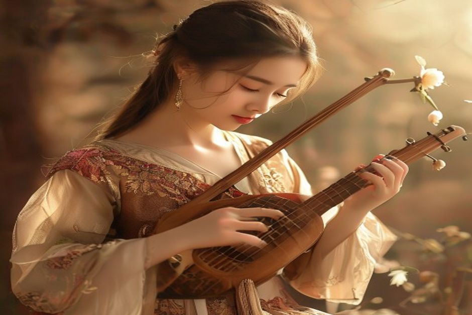 Lớp học nhạc cụ truyền thống đàn tranh tại HG Music