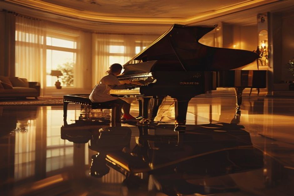 Lựa chọn đàn piano cơ phù hợp với không gian gia đình