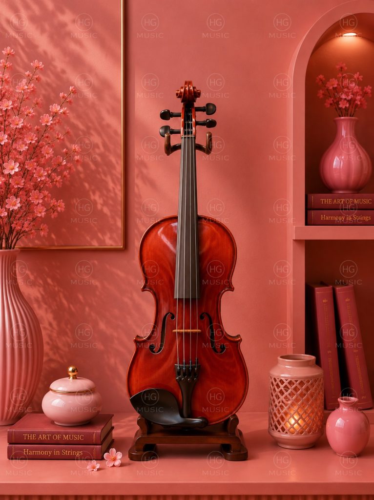 Đàn violin trong không gian âm nhạc