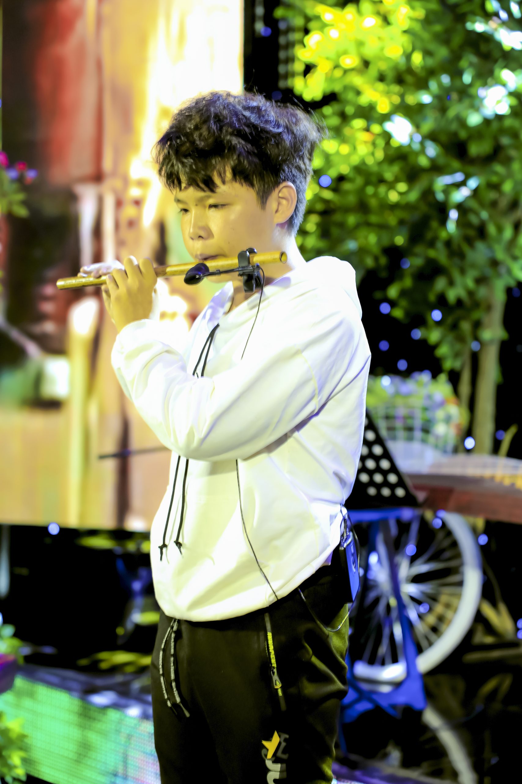 Học viên nhỏ tuổi bắt đầu học âm nhạc tại HG Music