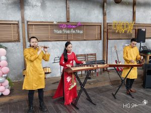 Hòa tấu sáo trúc, đàn tranh và đàn nhị tại Hành Trình Âm Nhạc lần 3